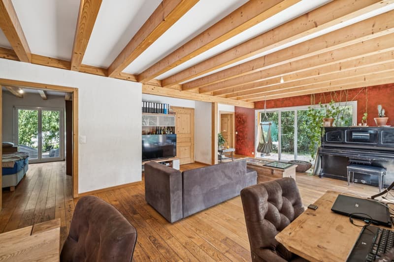 Casa indipendente vicino a Sion - Grande terreno e grande potenziale (2)