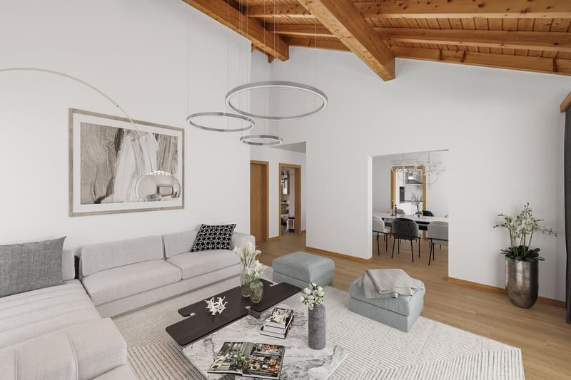 Villa von Ausnahme in Grimisuat - Geräumiges Grundstück und Panoramablick (5)