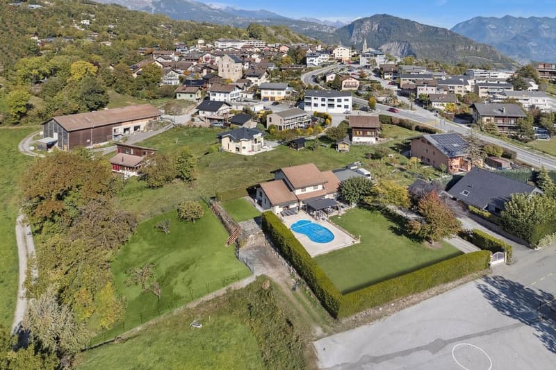 Villa von Ausnahme in Grimisuat - Geräumiges Grundstück und Panoramablick (3)