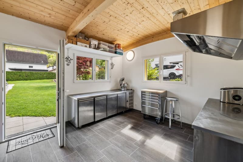 Villa contemporaine avec annexe à Collombey-Muraz (9)