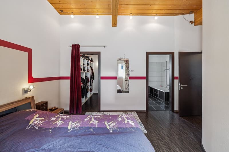Villa contemporaine avec annexe à Collombey-Muraz (6)