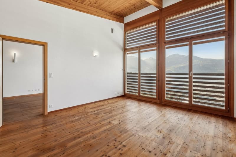 Villa avec annexe indépendante en dominance sur la plaine. (9)