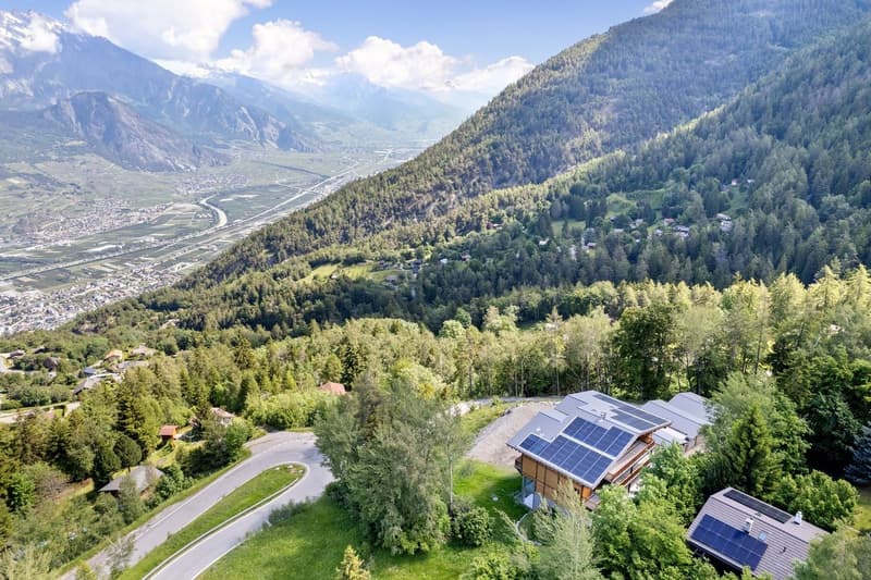 Appartement neuf avec vue imprenable sur la vallée du Rhône (7)