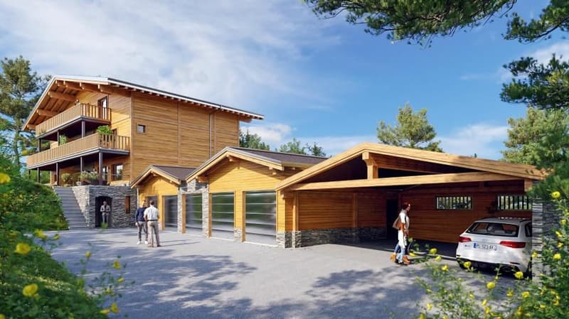 Appartement neuf avec vue imprenable sur la vallée du Rhône (9)