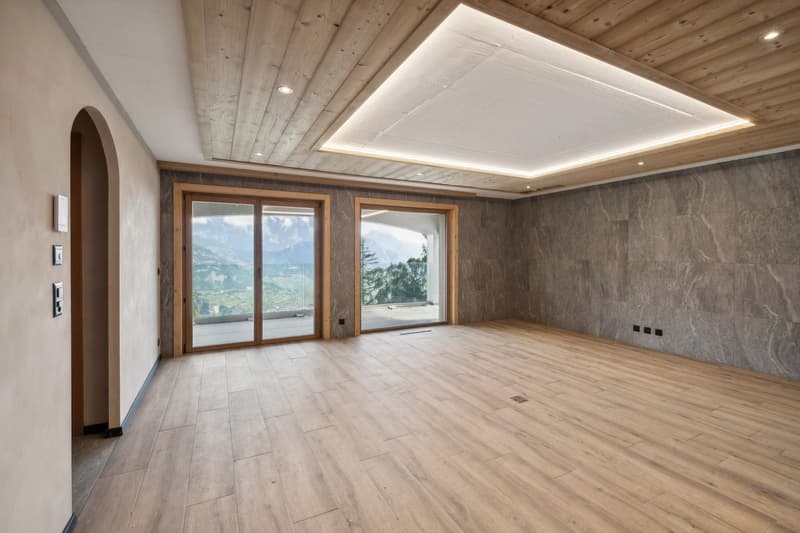 Appartement neuf avec vue imprenable sur la vallée du Rhône (4)