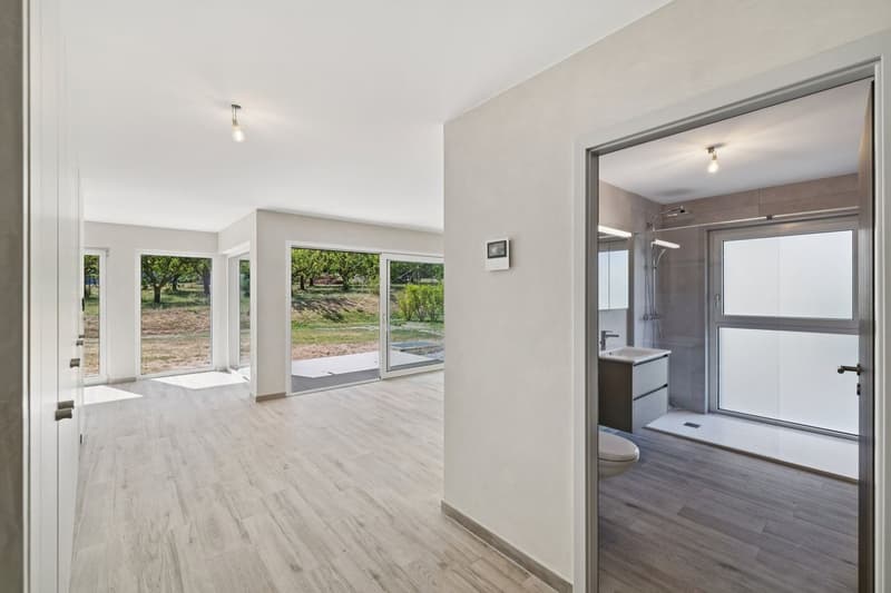 Neue 2.5-Zimmer-Wohnung mit großem Garten und Terrassen (11)