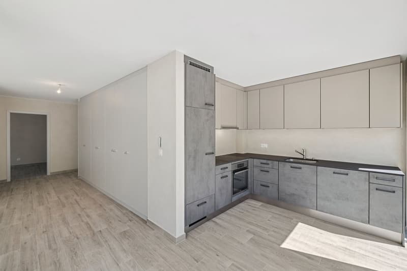 Appartement neuf de 2.5 pièces avec grand jardin et terrasses (9)