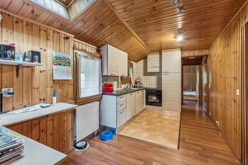 Chalet locatif de 3 appartements loués - 5.6% de rendement brut (11)