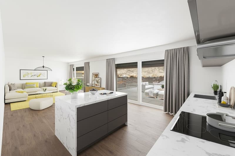 Les Terrasses de Bramois - Lot 3A (1)