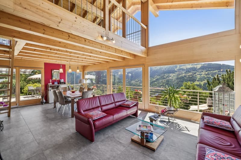 Contemporary chalet with panoramic views - Main residence (4)
