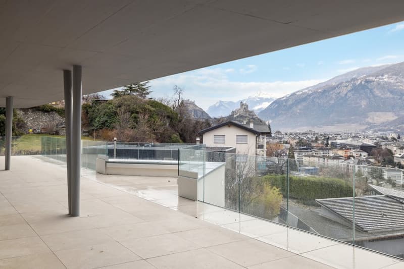 Exceptional attic with a view of the castles (2)