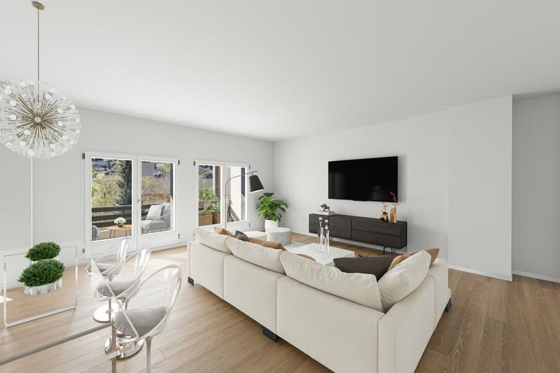 A customizable apartment located just a few steps from the ski lifts (2)
