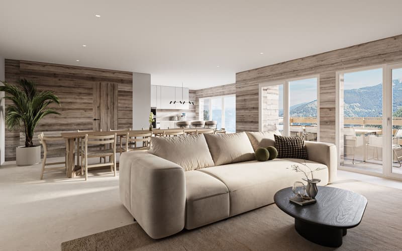 A customizable apartment located just a few steps from the ski lifts (3)