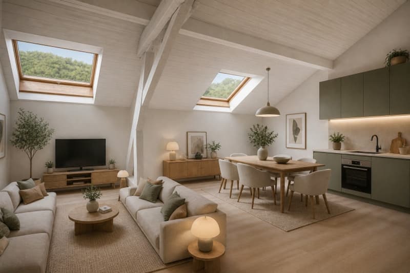 2.5 pièces de caractère avec magnifique hauteur sous plafond dans peti (2)