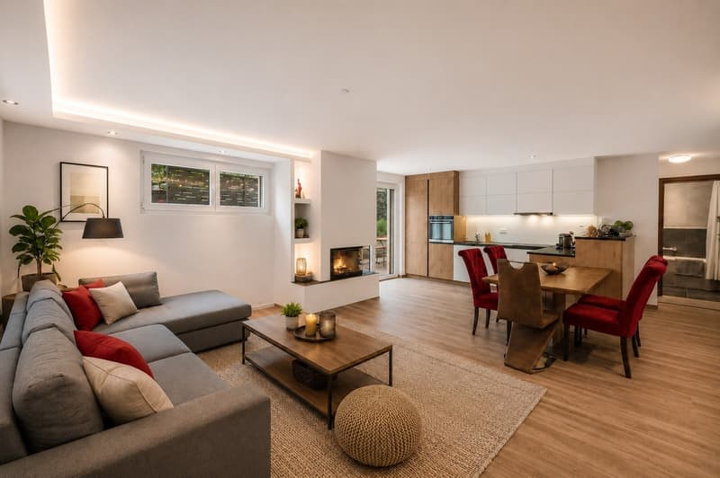 Modern apartment, in the heart of the village (2)