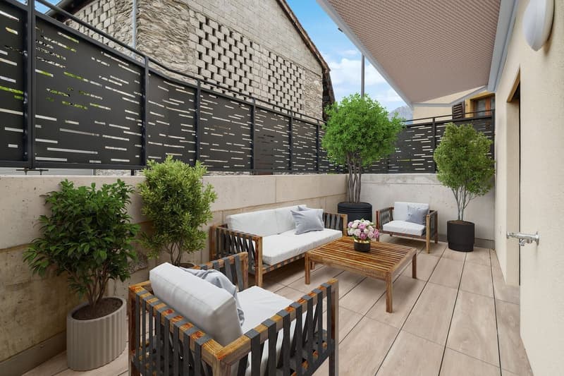 Modern apartment, in the heart of the village (2)