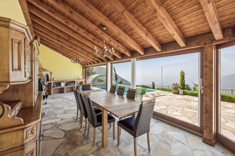 Panoramic view and alpine elegance with pool (7)