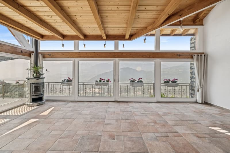 Panoramic view and alpine elegance with pool (1)