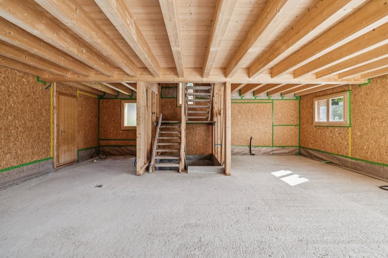 Elegant chalet under construction with bespoke finishes in Evolène (4)