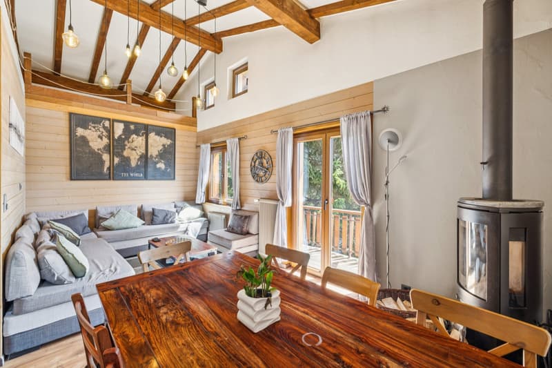 Magnifique chalet à deux pas des remontées mécaniques (1)