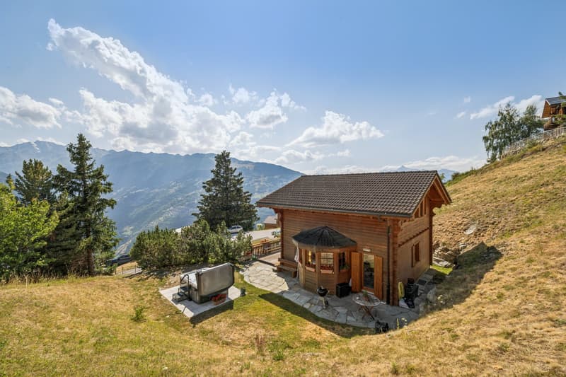 Chalet de charme avec espace bien-être et vue spectaculaire (1)