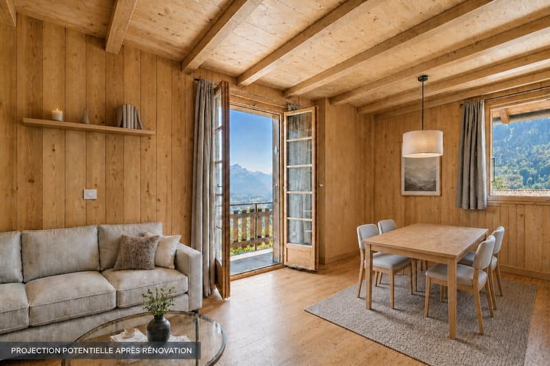 Joli chalet dans un environnement privilégié (8)