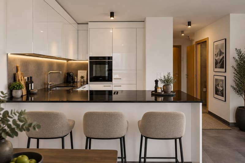 Appartement meublé par intelligence artificielle