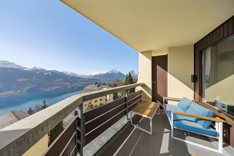 Charmant appartement de 3,5 pièces avec cuisine et salle de bains, lum (11)