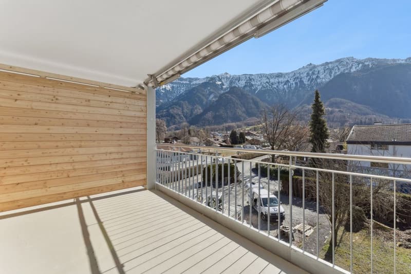 Duplex 6.5 pièces avec vue imprenable sur le lac de Brienz (12)