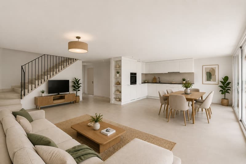 Appartement 4.5 pièces en duplex avec terrasse et jardin (1)