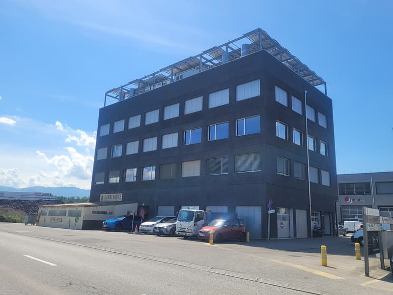SATIGNY - 98 m2 PPE office on the 1st floor of a commercial building (1)