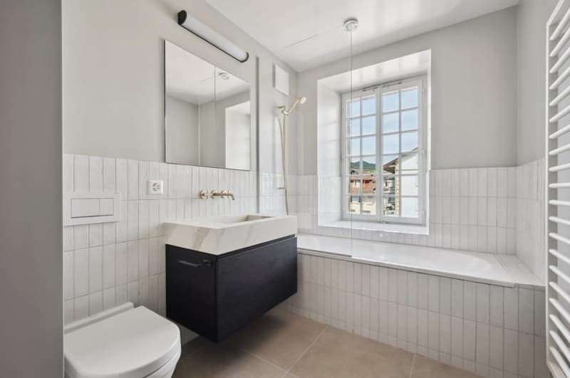 Character apartment in the heart of Rolle (8)