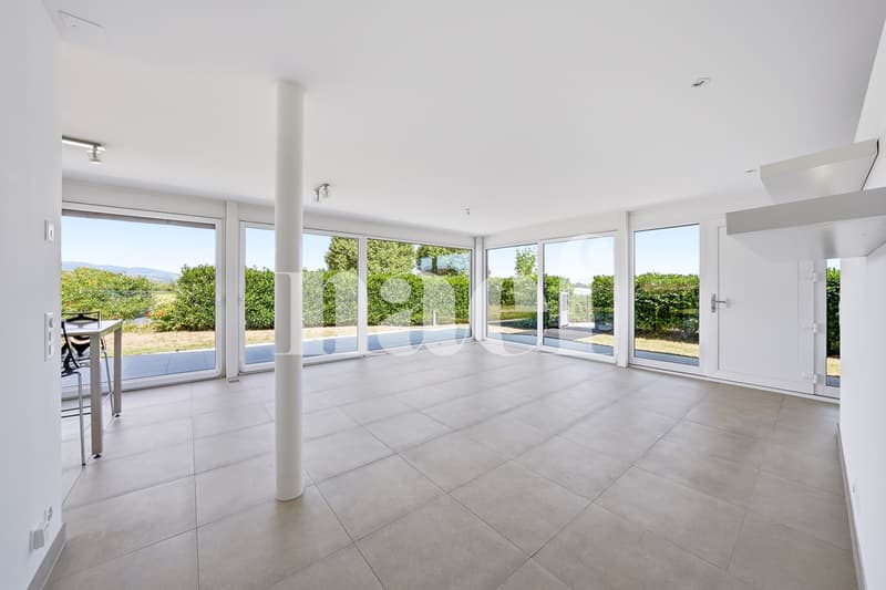 En exclusivité : Grand duplex en rez-de-jardin à Grens (3)