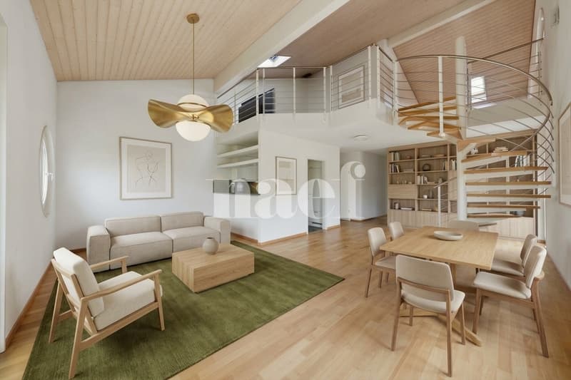 Appartement 4,5 pièces + mezzanine au coeur de Prangins (1)