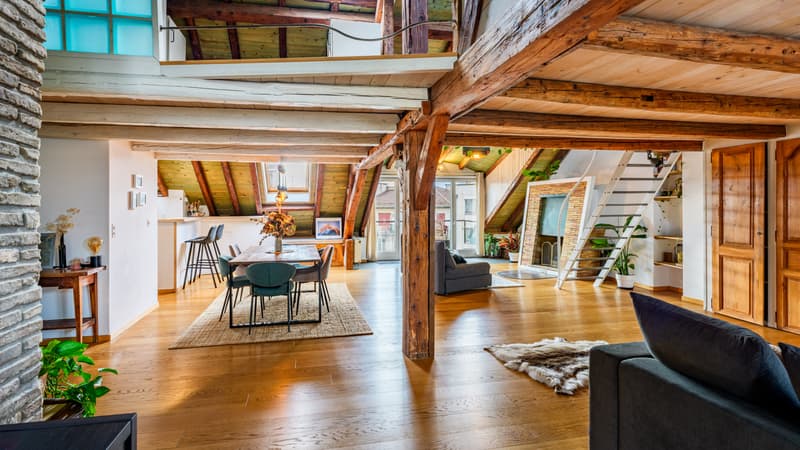 Appartement-loft Triplex au 5ème étage