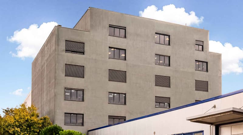 Vue extérieure du bâtiment