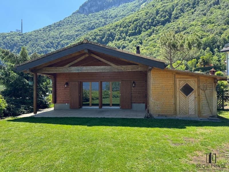 Casa indipendente con grande giardino e garage (10)