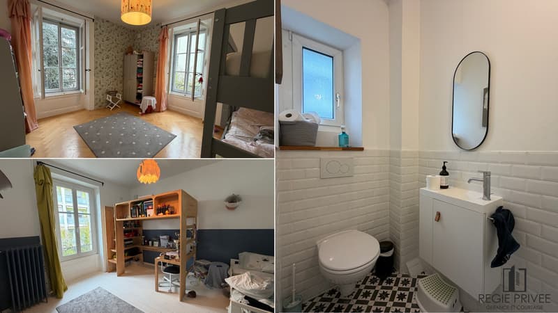 Chambres et WC 1er etage