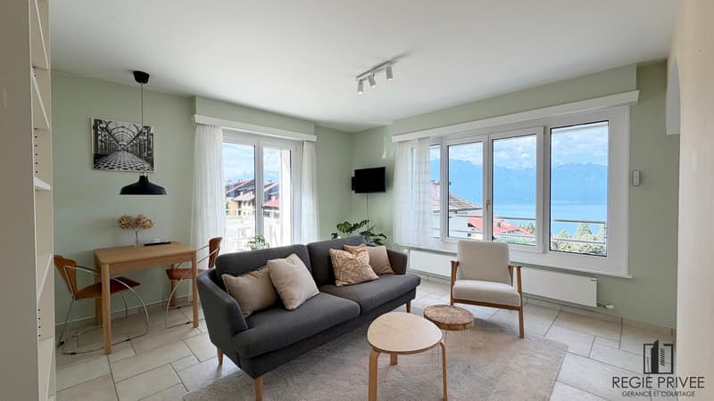 2.5-room apartment, furnished with lake view (1)