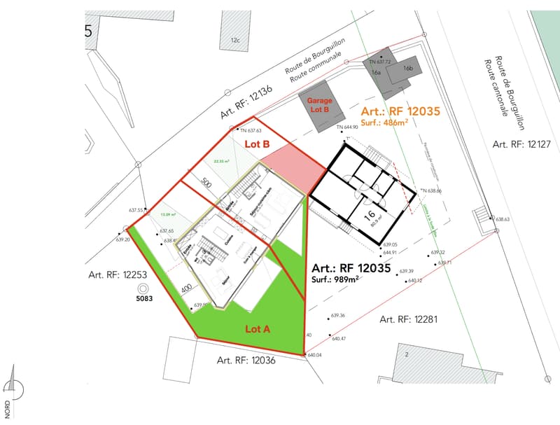 Projet de 2 villas contiguës à vendre sur plans à 2 kilomètres du centre de Fribourg (6)