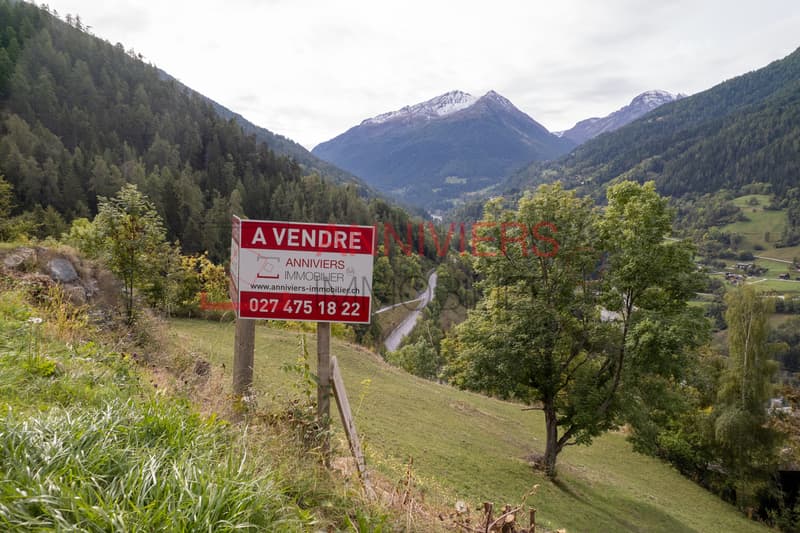 Vue sur le fond de vallée