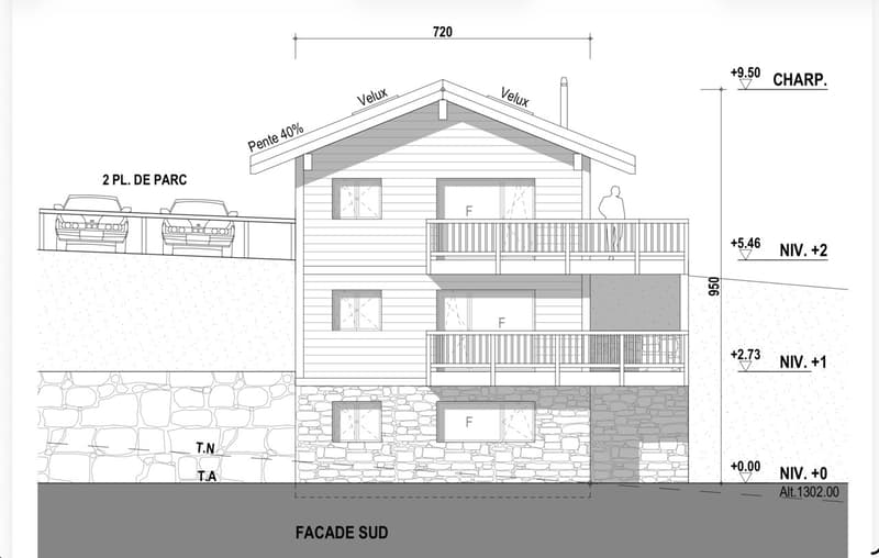 Façade Sud