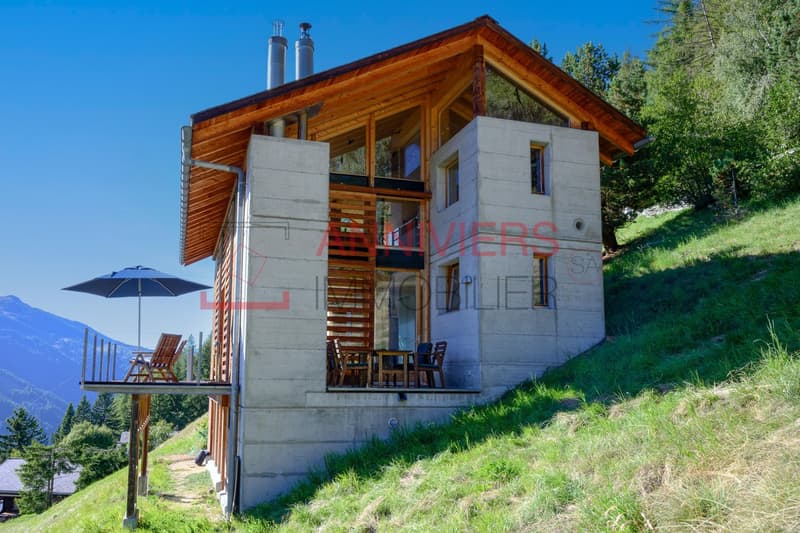 Façade du chalet
