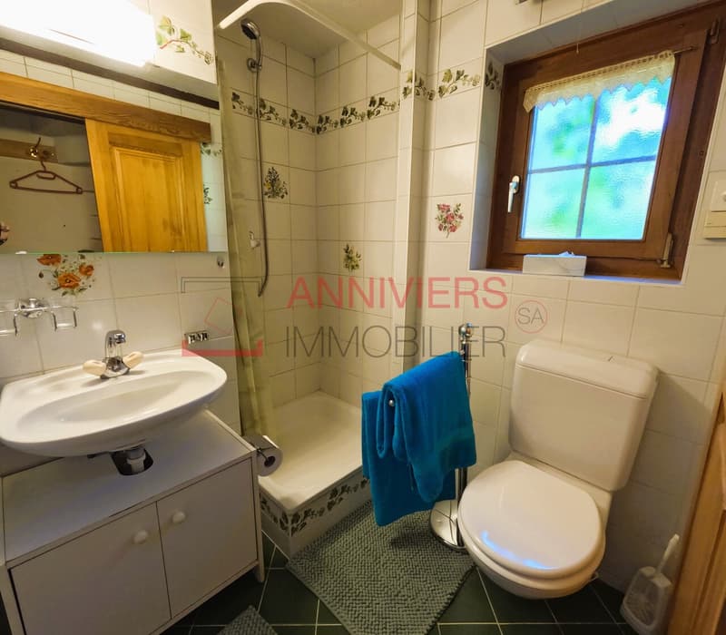 Salle d'eau - douche, lavabo, WC