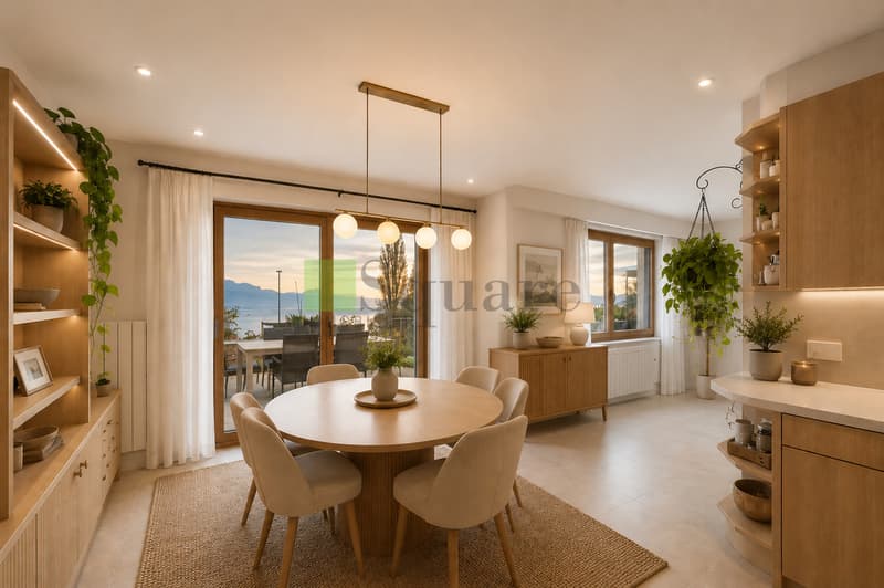 Magnifique appartement en duplex de 6 pièces avec sublime vue (4)