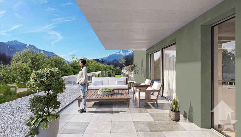 Bel appt de 4.5 pces dès 128 m2 avec balcon ou terrasse (2)