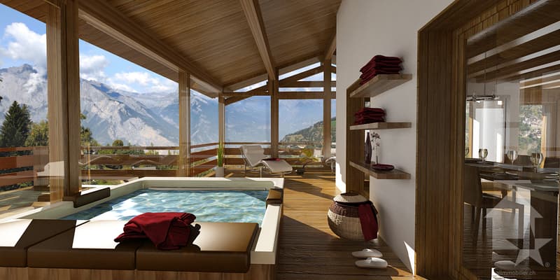 Chalet de haut standing au coeur des 4 Vallées (2)