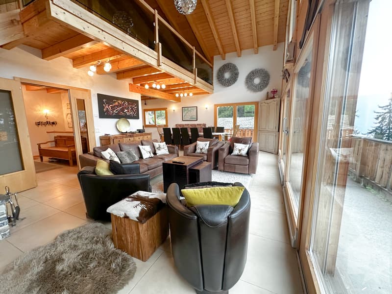 Magnifique chalet de standing au coeur de la Tzoumaz (3)