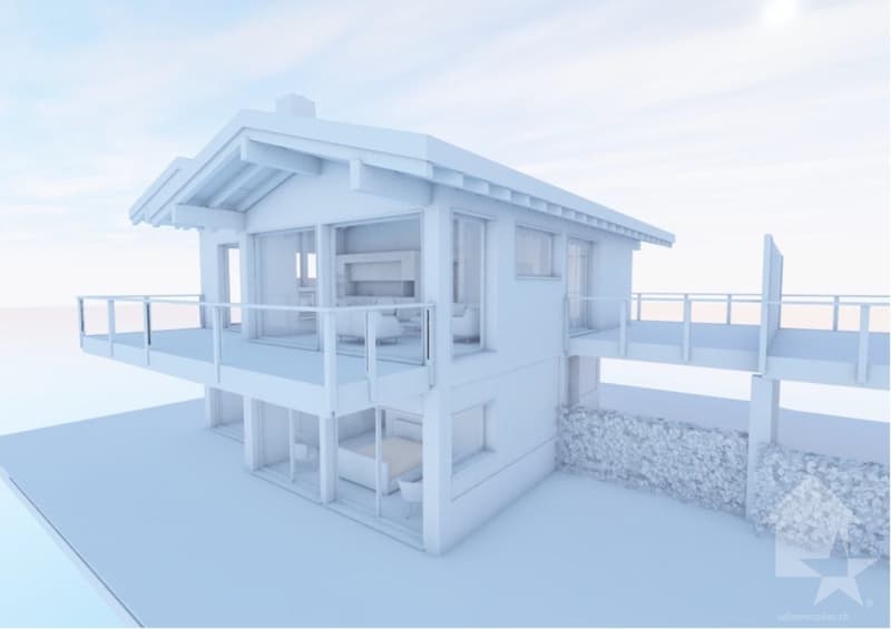 En construction, chalet traditionnel, quartier calme, vue panoramique (2)