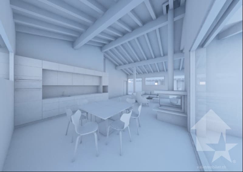 En construction, chalet traditionnel, quartier calme, vue panoramique (6)